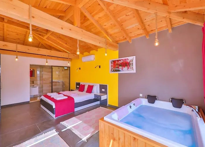 Villa İslamlar 1 Bedroom Secluded With Private Pool Hot Tub
