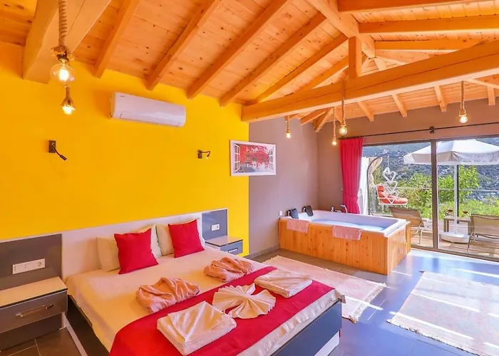 Villa İslamlar 1 Bedroom Secluded With Private Pool Hot Tub