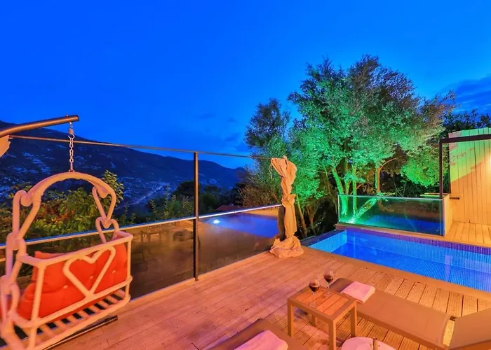 Villa İslamlar 1 Bedroom Secluded With Private Pool Hot Tub
