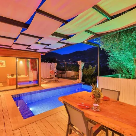 İslamlar 1 Bedroom Secluded With Private Pool Hot Tub Вилла