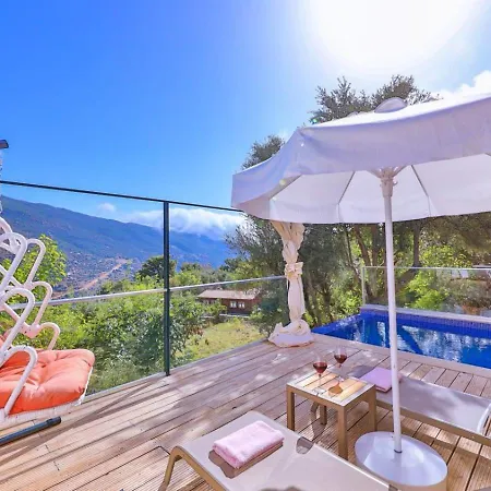 İslamlar 1 Bedroom Secluded With Private Pool Hot Tub Kalkan