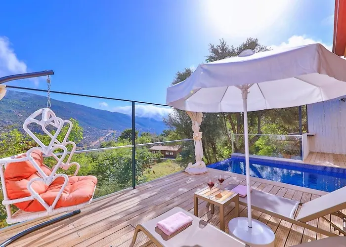 İslamlar 1 Bedroom Secluded With Private Pool Hot Tub Калкан
