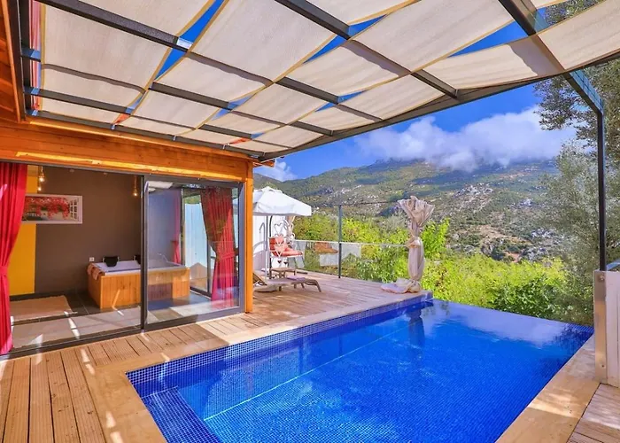 Вилла İslamlar 1 Bedroom Secluded With Private Pool Hot Tub