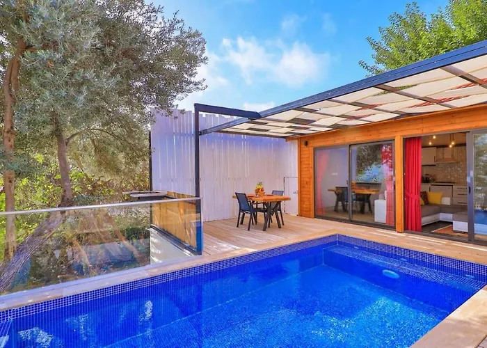 İslamlar 1 Bedroom Secluded With Private Pool Hot Tub * Калкан